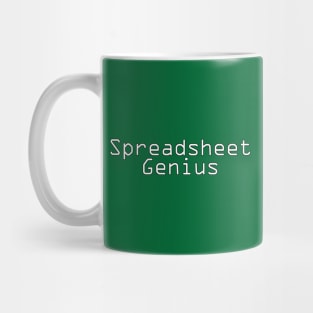 Spreadsheet Genius Mug